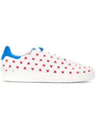 Moa Master Of Arts Printed Lace Up Trainers - White
