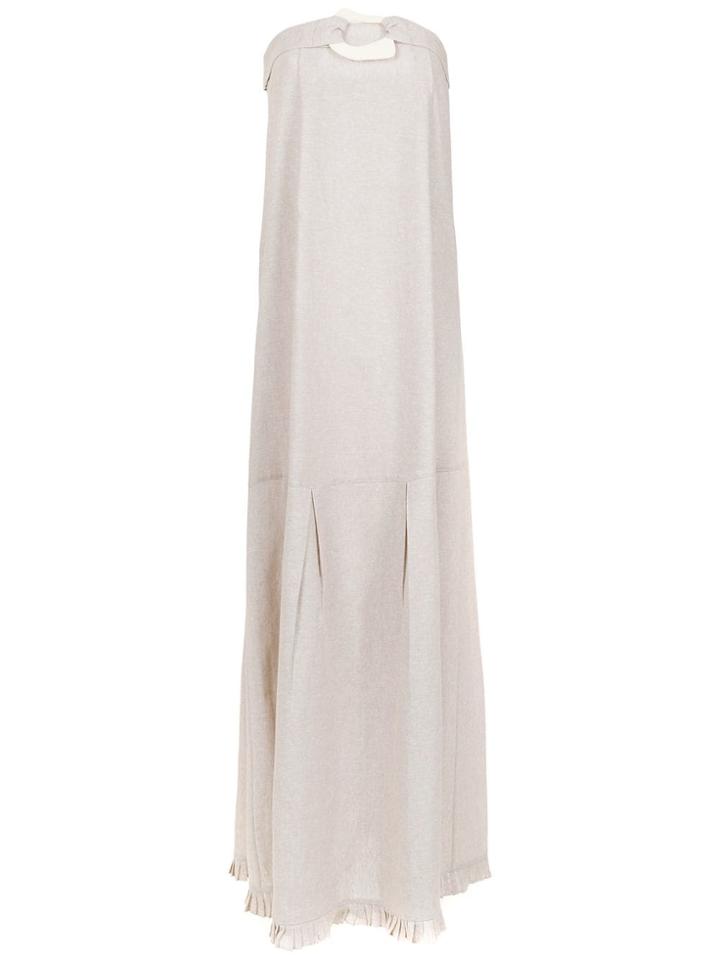 Adriana Degreas Strapless Dress - Grey