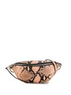 Rebecca Minkoff Python-effect Belt Bag - Neutrals