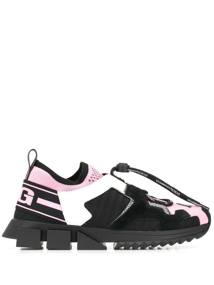 Dolce & Gabbana Sorrento Trekking Chunky Sneakers - Pink
