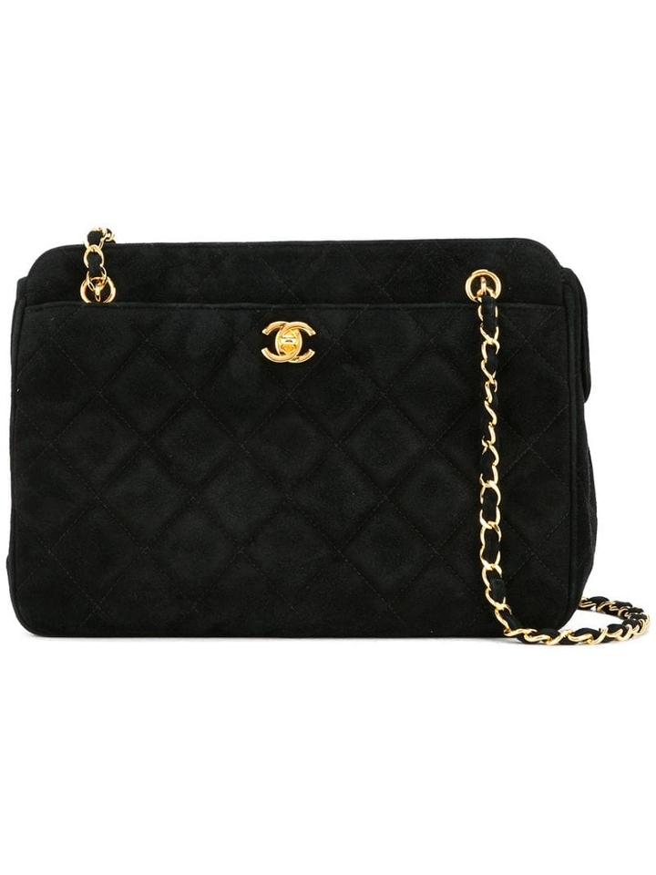 Chanel Pre-owned Cc Turnlock Chain Bag - Black