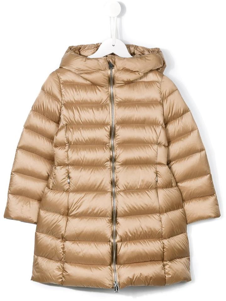 Add Kids Long Padded Coat, Girl's, Size: 6 Yrs, Grey