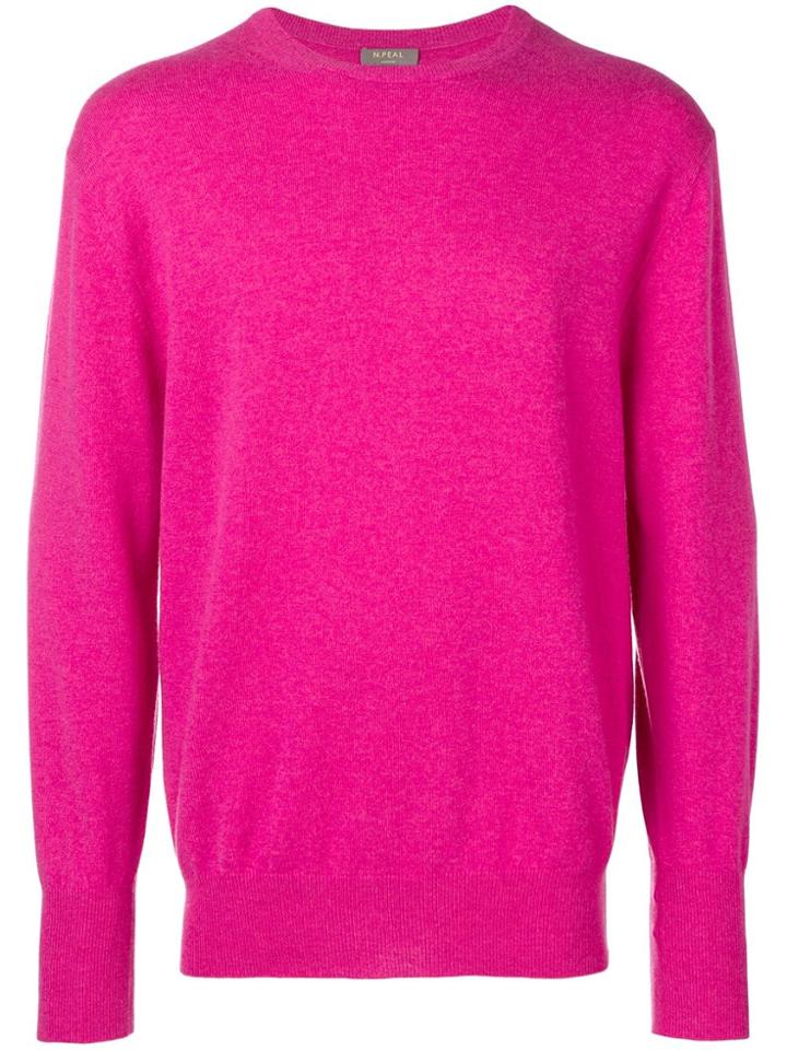 N.peal The Oxford Jumper - Pink