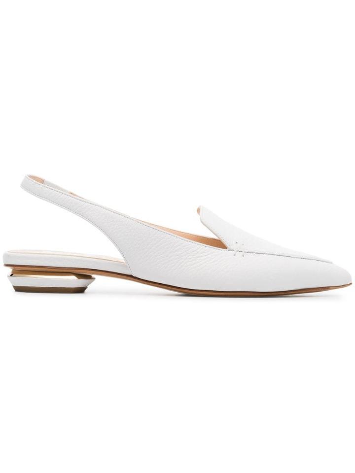 Nicholas Kirkwood Beya Sling Backs - White