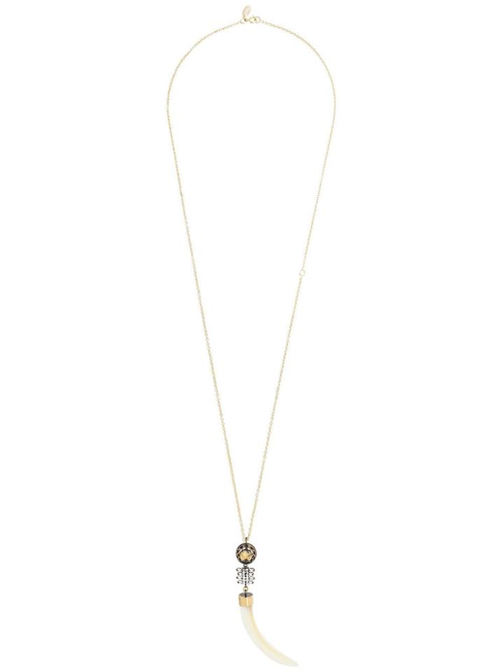 Iosselliani Club Africana Pendant Necklace - Gold