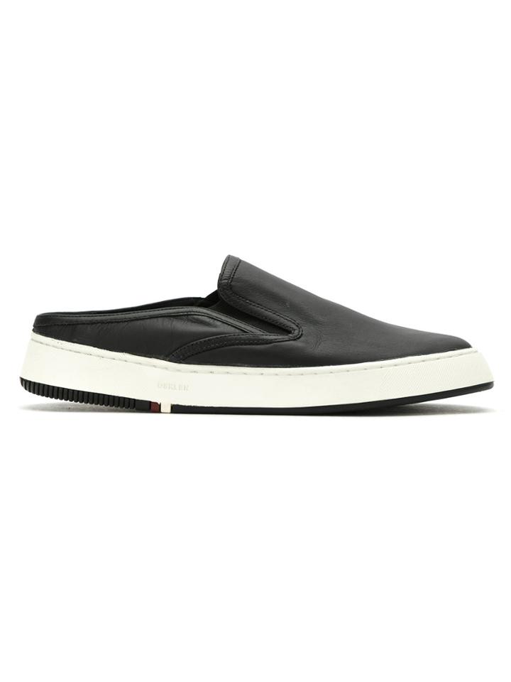 Osklen Leather Mules - Black