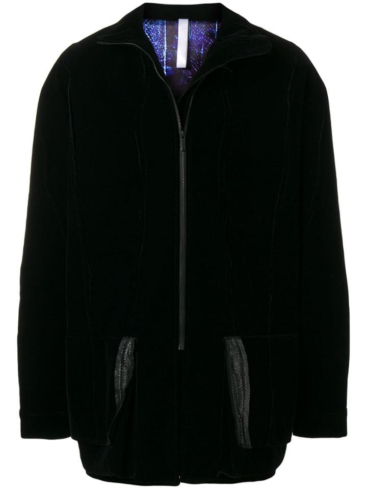 Cottweiler Short Zipped Jacket - Black