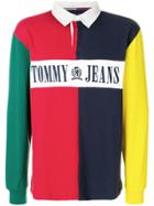 Tommy Jeans Block Colour Rugby Shirt - Multicolour