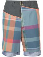 Kolor Plaid Bermuda Shorts - Multicolour