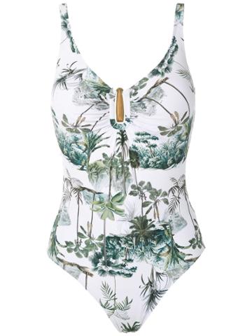 Lygia & Nanny Maillot Mirasol Estampado - White