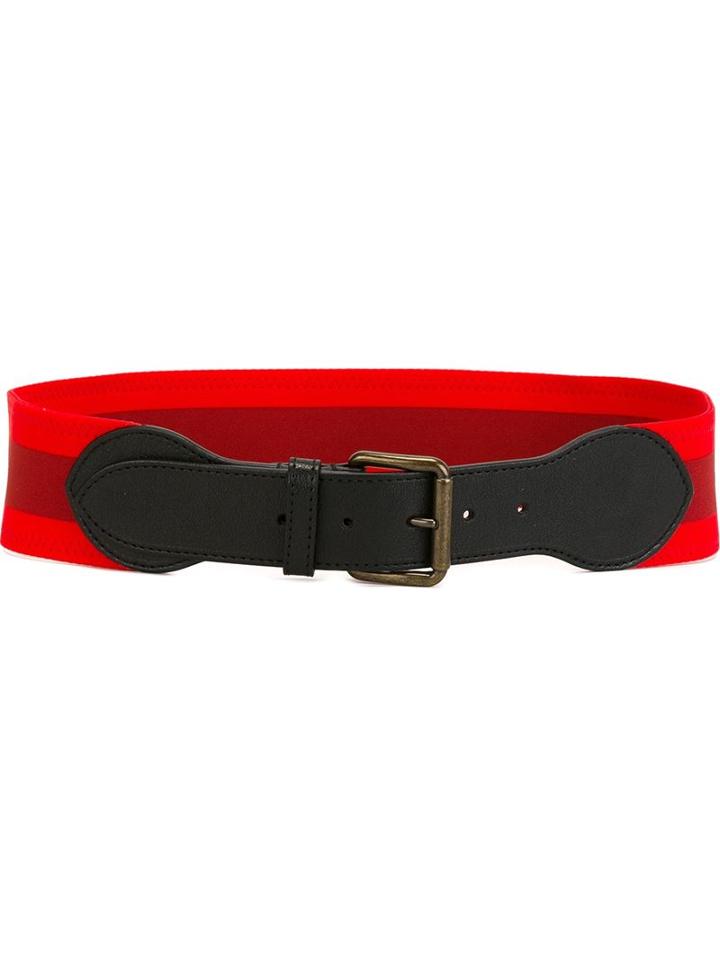 Tomas Maier Colour Block Wide Belt