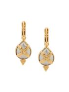 Gas Bijoux Serti Ornate Earrings - Gold