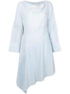 3.1 Phillip Lim Striped Asymmetric Dress - Blue