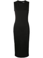 Dsquared2 Classic Slim-fit Midi Dress - Black