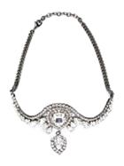 Emanuele Bicocchi Swarovski Crystal Pendant Headband