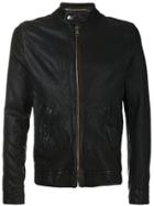 Pihakapi Zip Up Biker Jacket - Black