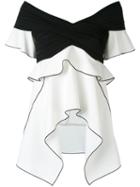 Proenza Schouler - Drop Ruffle Dress - Women - Silk/polyester/spandex/elastane - 4, White, Silk/polyester/spandex/elastane