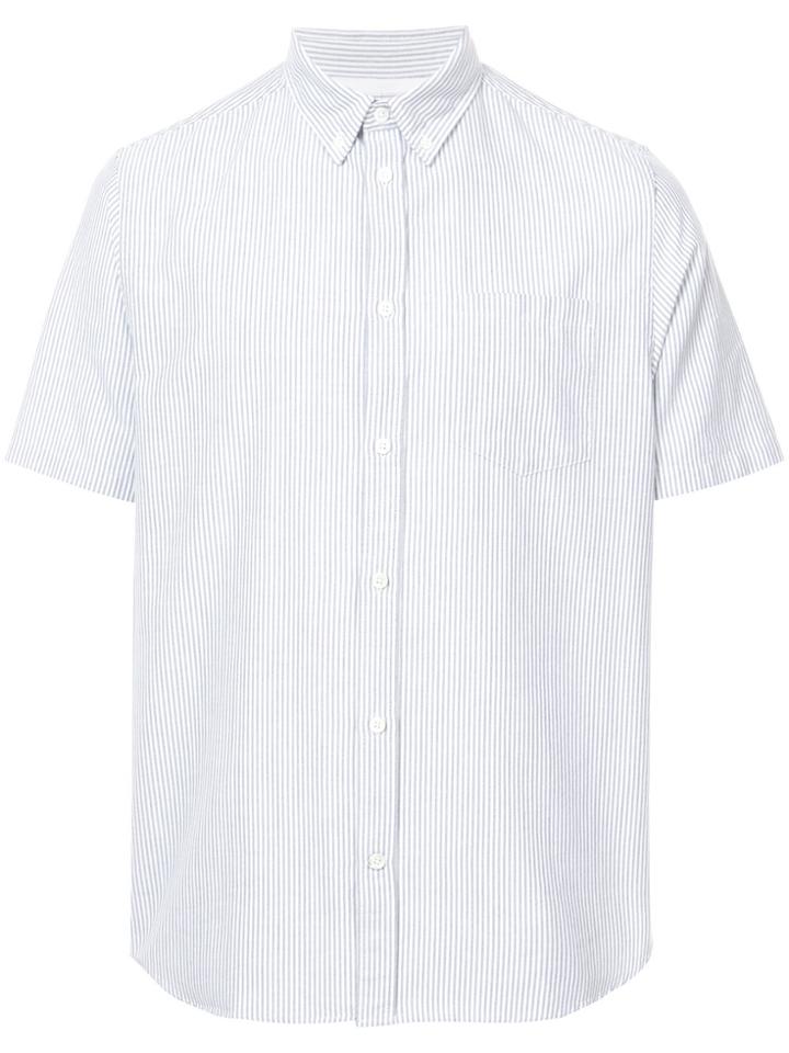 Norse Projects Theo Oxford Pinstripe Shirt - White