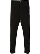 Mcq Alexander Mcqueen Tapered Trousers, Men's, Size: 50, Black, Cotton/spandex/elastane