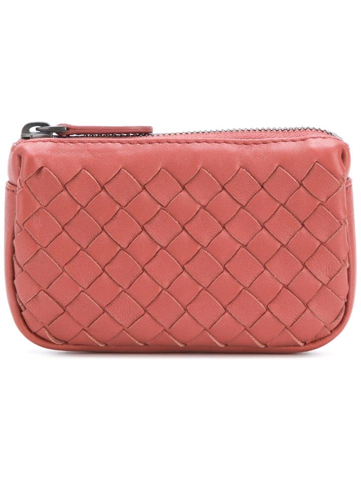 Bottega Veneta Intrecciato Coin Purse - Pink