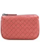 Bottega Veneta Intrecciato Coin Purse - Pink