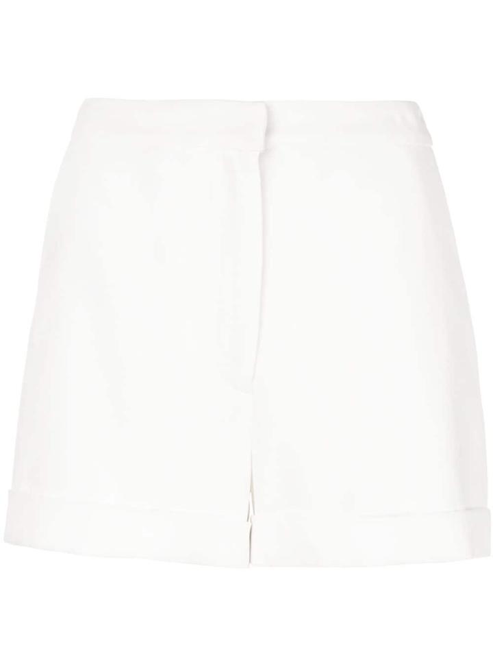 Cinq A Sept Turn-up Shorts - White