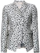 Altuzarra Floral Print Blazer - White