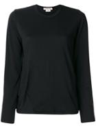Comme Des Garçons Fitted Knitted Sweater - Black