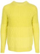 Coohem Animal Gradation Sweater - Yellow & Orange