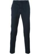 Dondup 'gaubert' Trousers, Men's, Size: 34, Blue, Cotton/spandex/elastane