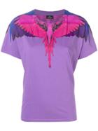 Marcelo Burlon County Of Milan Wings Print T-shirt - Pink & Purple