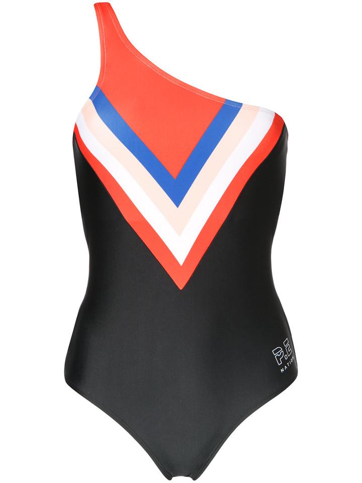 P.e Nation Triple Play Swimsuit, Women's, Size: 8, Polyamide/spandex/elastane