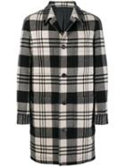 Ami Paris Patch Pockets Car Coat - White