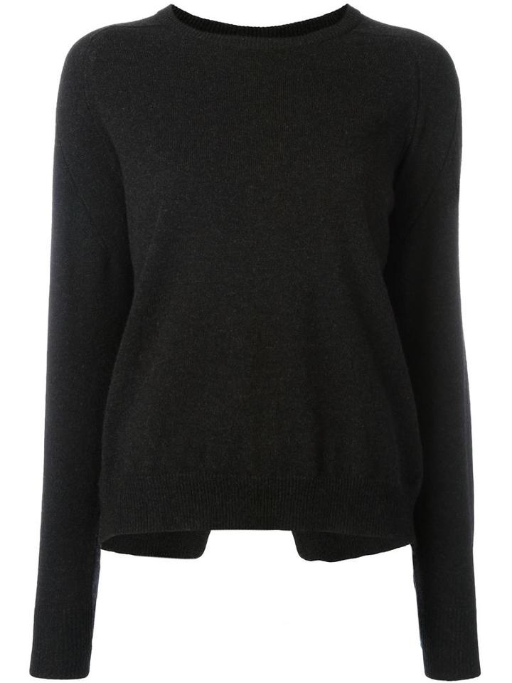 Isabel Marant Clash Pullover, Women's, Size: 40, Black, Cotton/wool/yak