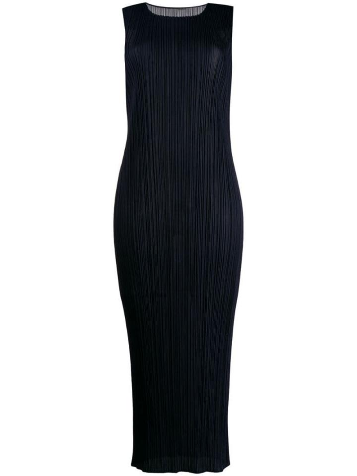 Pleats Please By Issey Miyake Pp98jh910dress75 - Blue