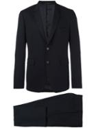 Paul Smith Flap Pockets Formal Suit, Men's, Size: 46, Black, Wool/viscose