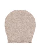 Anja Schwerbrock Teen Fine Knit Beanie Hat - Neutrals