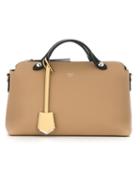 Fendi Bolsa By The Way Média, Women's, Nude/neutrals, Calf Leather