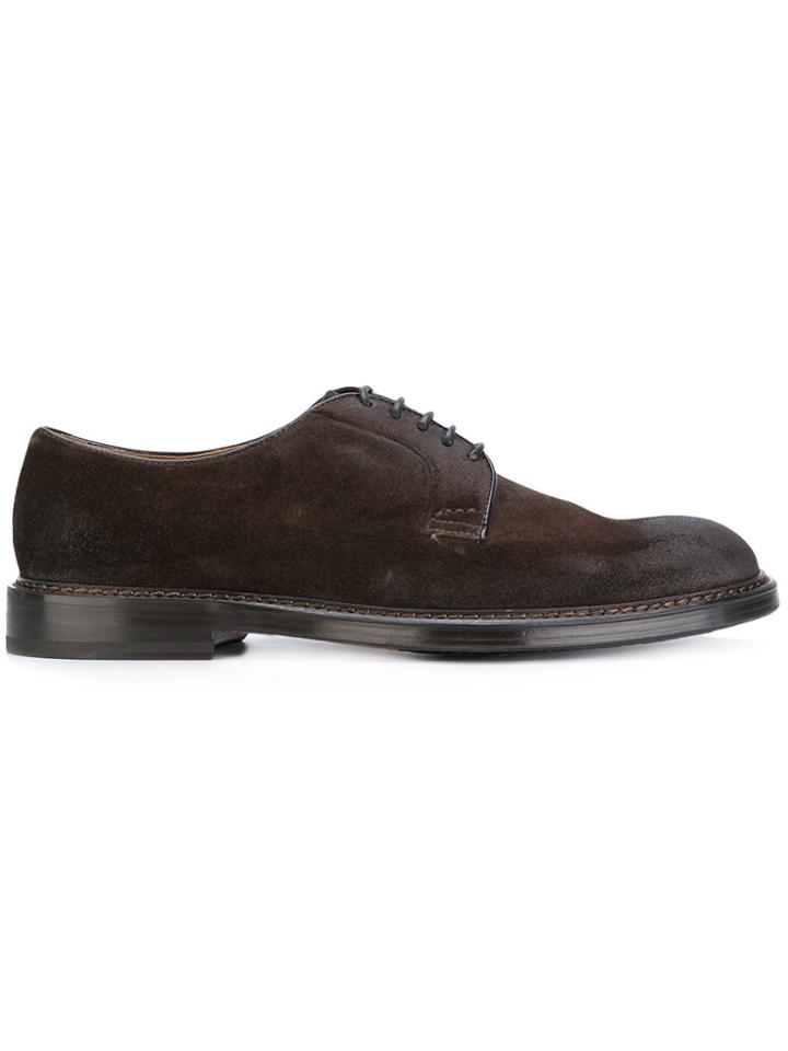 Doucal's Casual Derby Shoes - Brown