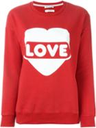 Each X Other Love Print Sweatshirt