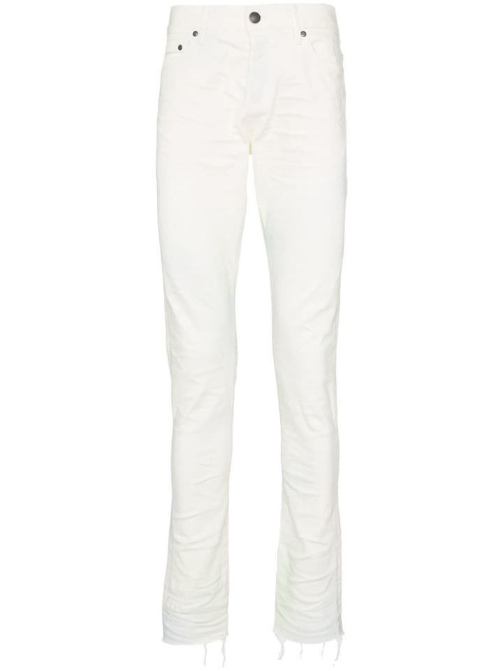 John Elliott The Cast 2 Sour Skittles Print Straight Jeans -