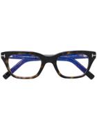 Tom Ford Eyewear Blue Control Eyeglasses - Brown