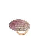 Gavello 18kt Rose Gold, Sapphire And Diamond Cocktail Ring - Pink &