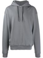 Martine Rose Embroidered Logo Hoodie - Grey