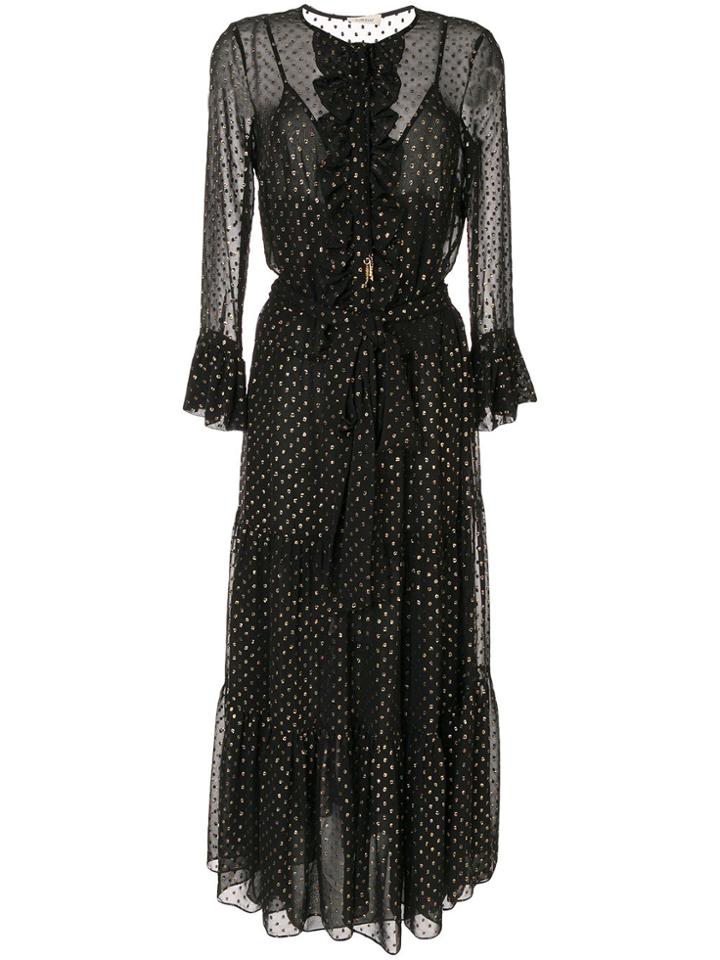 Kalmar Kehlani Polka Dot Dress - Black