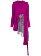 Sies Marjan Trine Cable Knit Sweater - Purple