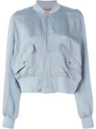 Mm6 Maison Margiela Cropped Bomber Jacket