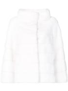Liska Philippa Fur Jacket - White