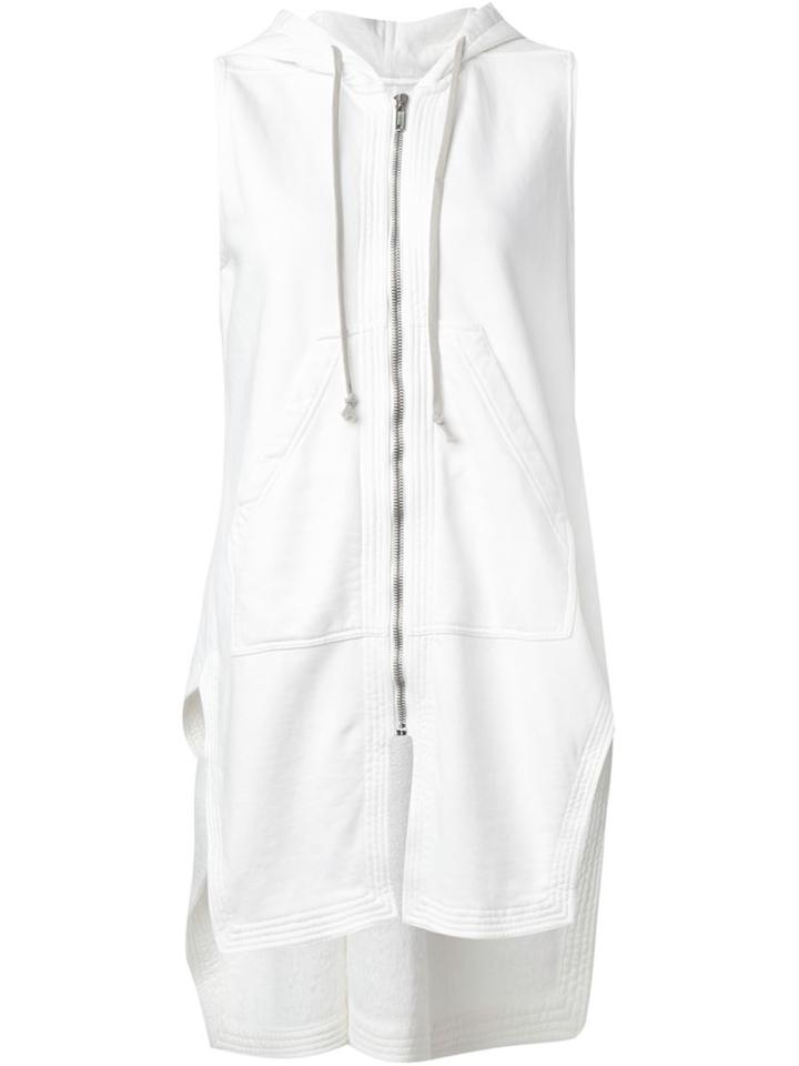 Rick Owens Drkshdw Hooded Sleeveless Sweater