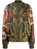 Hermès Pre-owned Double Face Bomber Jacket - Green